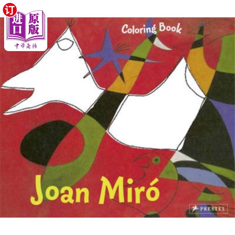 海外直订Coloring Book Joan Miro 涂色书琼·米罗