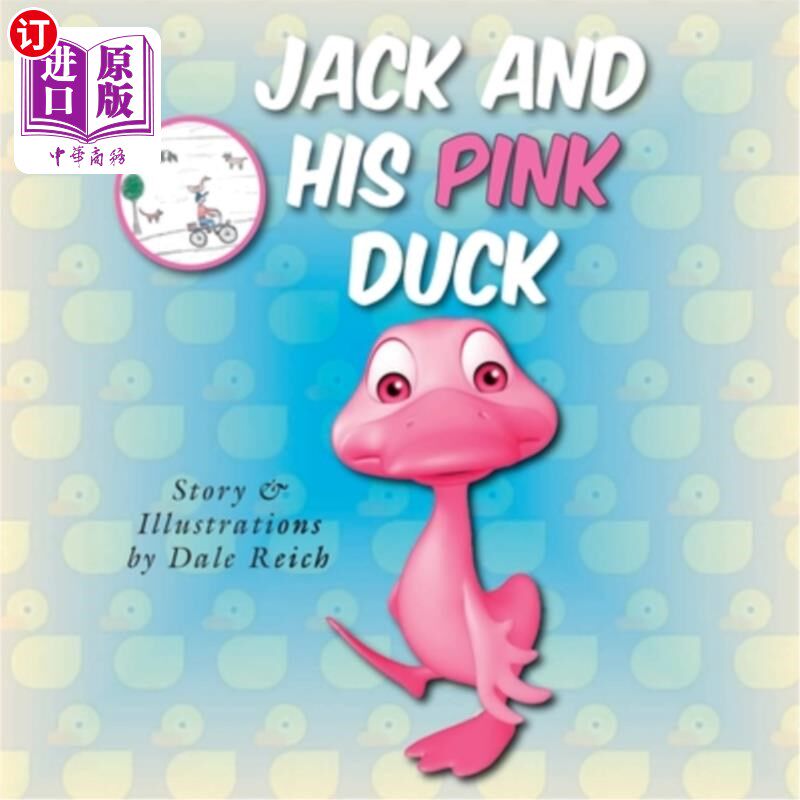 海外直订Jack's Pink Duck 杰克的粉红色的鸭子