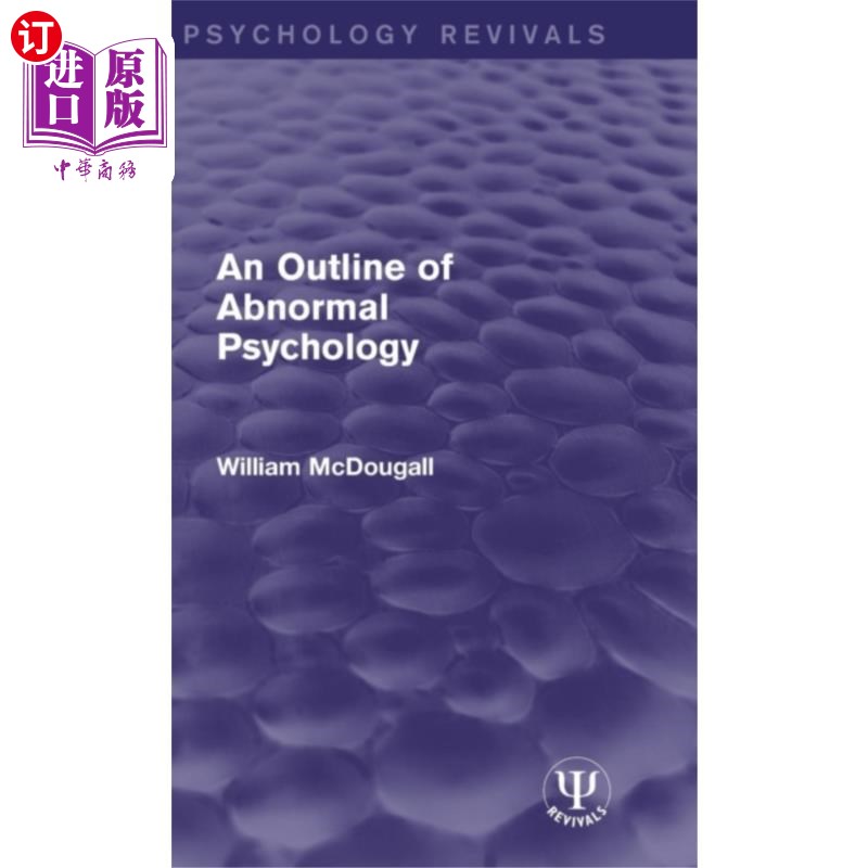 海外直订Outline of Abnormal Psychology 变态心理学大纲