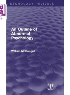 海外直订Outline of Abnormal Psychology 变态心理学大纲