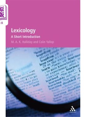 海外直订Lexicology: A Short Introduction 词汇学