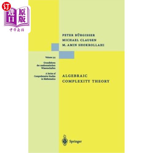 海外直订Algebraic Complexity Theory 代数复杂性理论