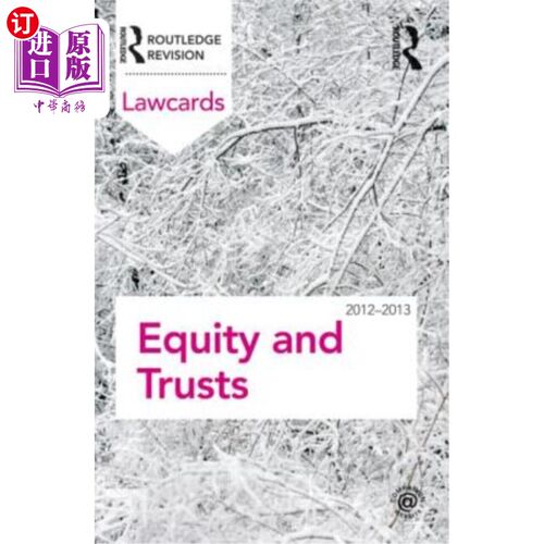 海外直订Equity and Trusts 股权与信托