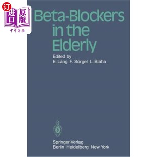海外直订医药图书Beta-Blockers in the Elderly 老年人的β受体阻滞剂