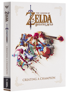 【中商原版】塞尔达传说:荒野之息设定集 英文原版 The Legend of Zelda：Breath of the Wild Creating a Champion 游戏概念