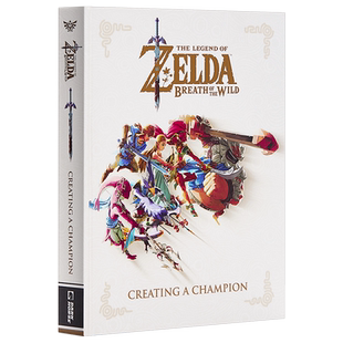 【中商原版】塞尔达传说:荒野之息设定集 英文原版 The Legend of Zelda：Breath of the Wild Creating a Champion 游戏概念