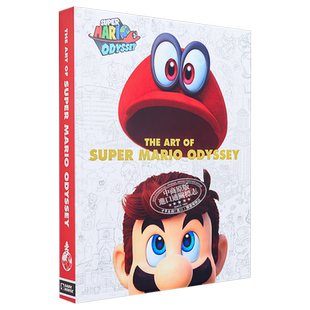超级马里奥奥德赛 艺术设定集 精装 全彩大开画册 任天堂游戏 The Art of Super Mario Odyssey Nintendo 英文原版【中商原版