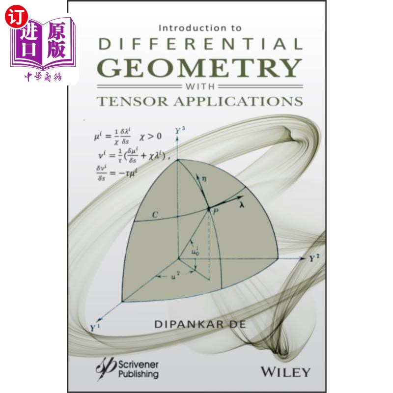 海外直订Introduction to Differential Geometry with Tenso... 微分几何与张量应用导论