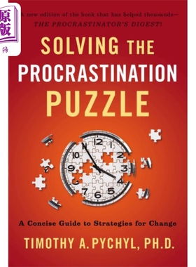 战胜拖延症 英文原版 Solving the Procrastination Puzzle Timothy A Pychyl 自我提升【中商原版】