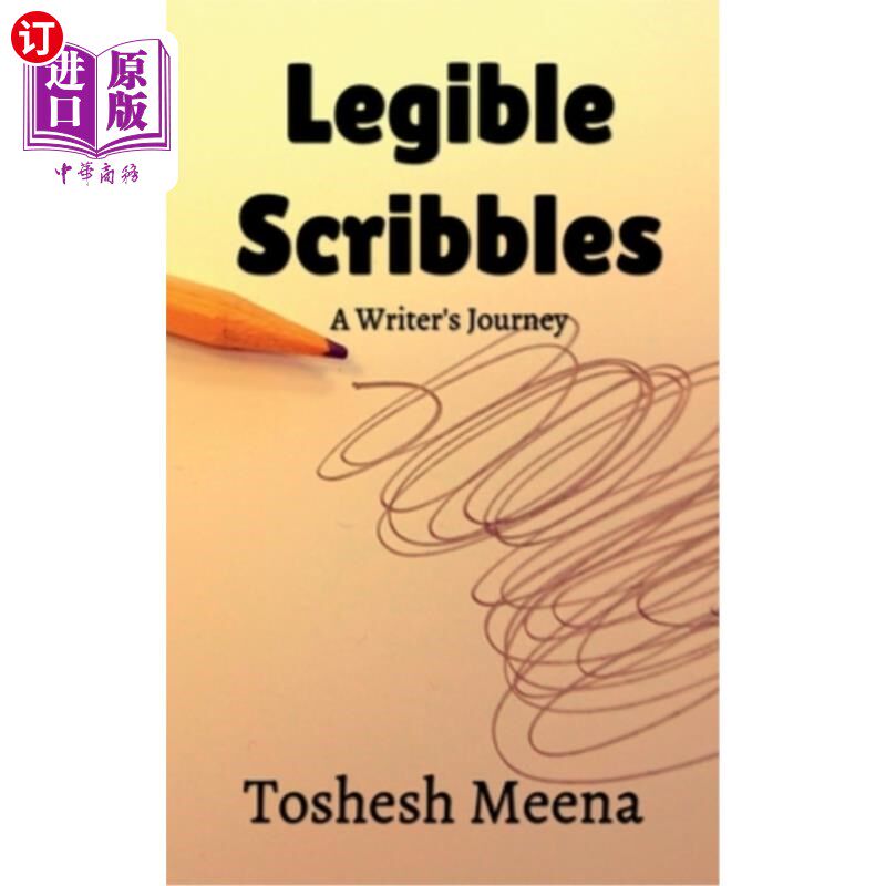 海外直订Legible Scribbles 清晰的涂鸦
