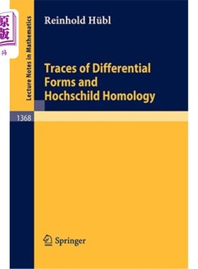 海外直订Traces of Differential Forms and Hochschild Homology 微分形式和Hochschild同源性的痕迹