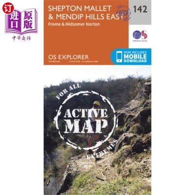 海外直订Shepton Mallet and Mendip Hills East 谢普顿·马利特和东门迪普山