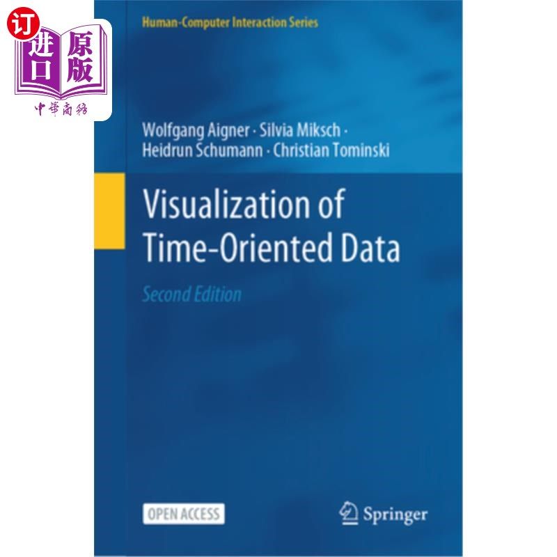 海外直订Visualization of Time-Oriented Data 面向时间的数据可视化