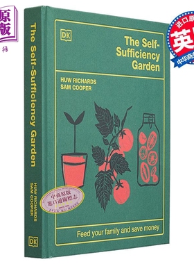 自给自足的花园 养活你的家人及省钱 The Self-Sufficiency Garden 英文原版  Huw Richards Sam Cooper【中商原版】