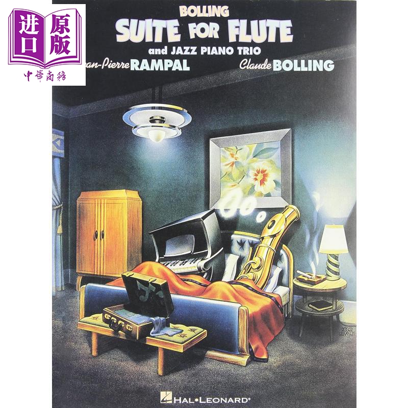 Suite for Flute and Jazz Piano Trio 进口艺术 长笛和爵士钢琴三重奏【中商原版】