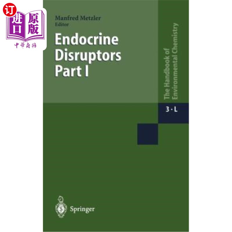 海外直订Endocrine Disruptors Part I 内分泌干扰物第一部分