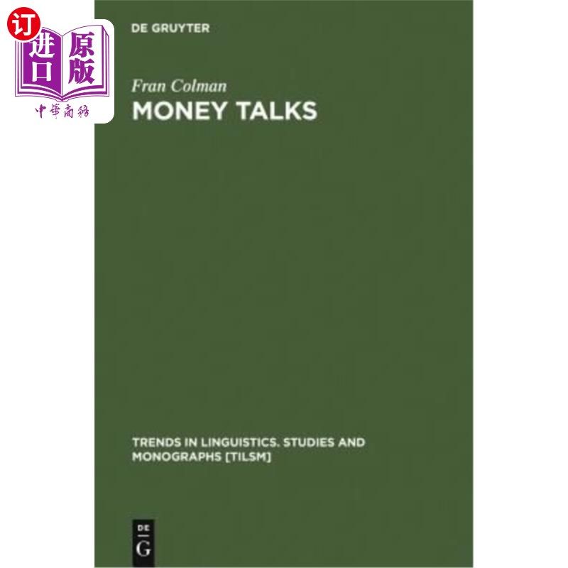 海外直订money talks 有钱能使鬼推磨
