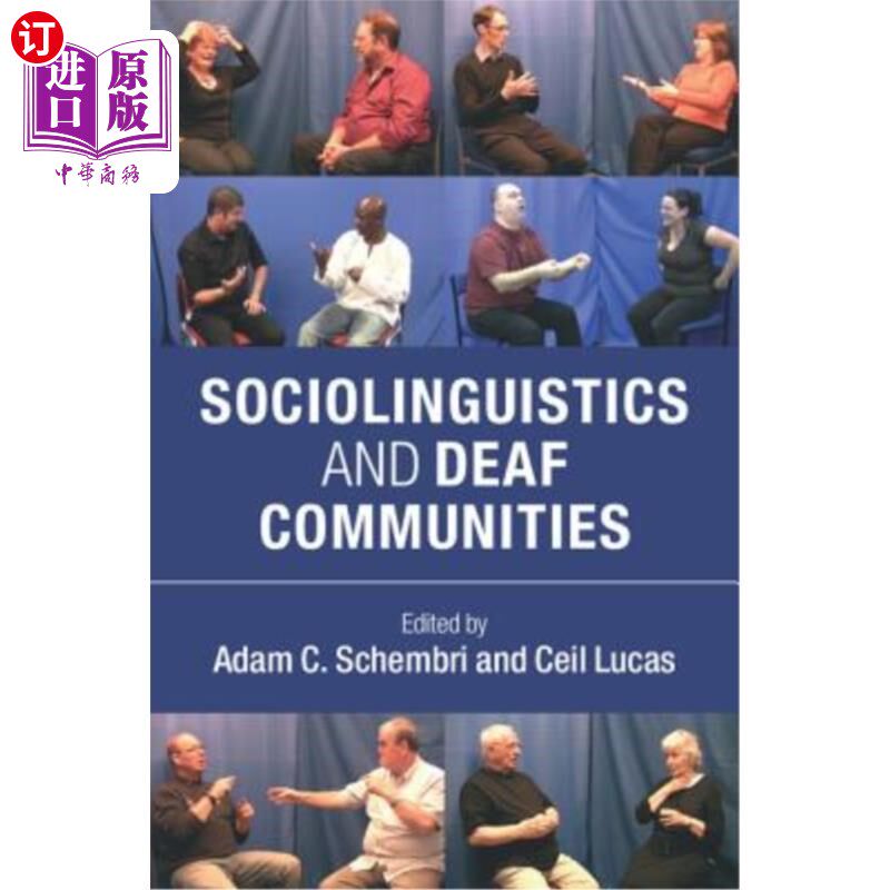 海外直订Sociolinguistics and Deaf Communities 社会语言学与聋人社区