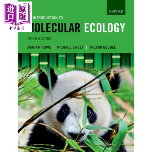 An Introduction to Molecular Ecology 英文原版 分子生态学概论 牛津学术教材 Graham Rowe【中商原版】
