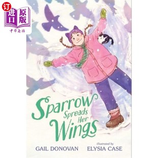 Wings Her 麻雀展翅 Spreads 海外直订Sparrow