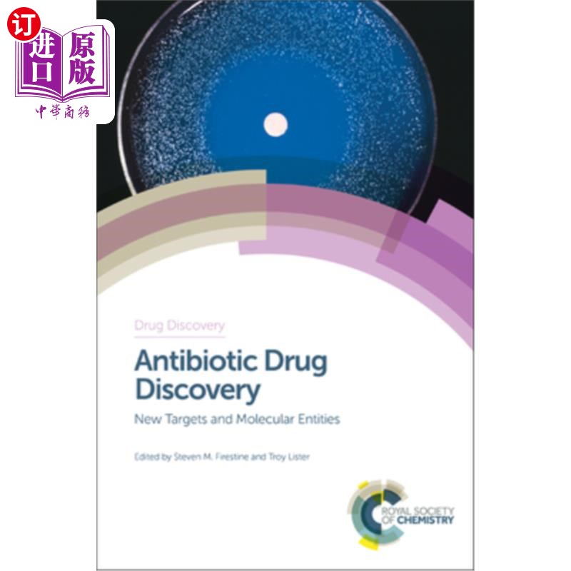 海外直订医药图书Antibiotic Drug Discovery: New Targets and Molecular Entities 抗生素药物发现:新靶点和分子实体