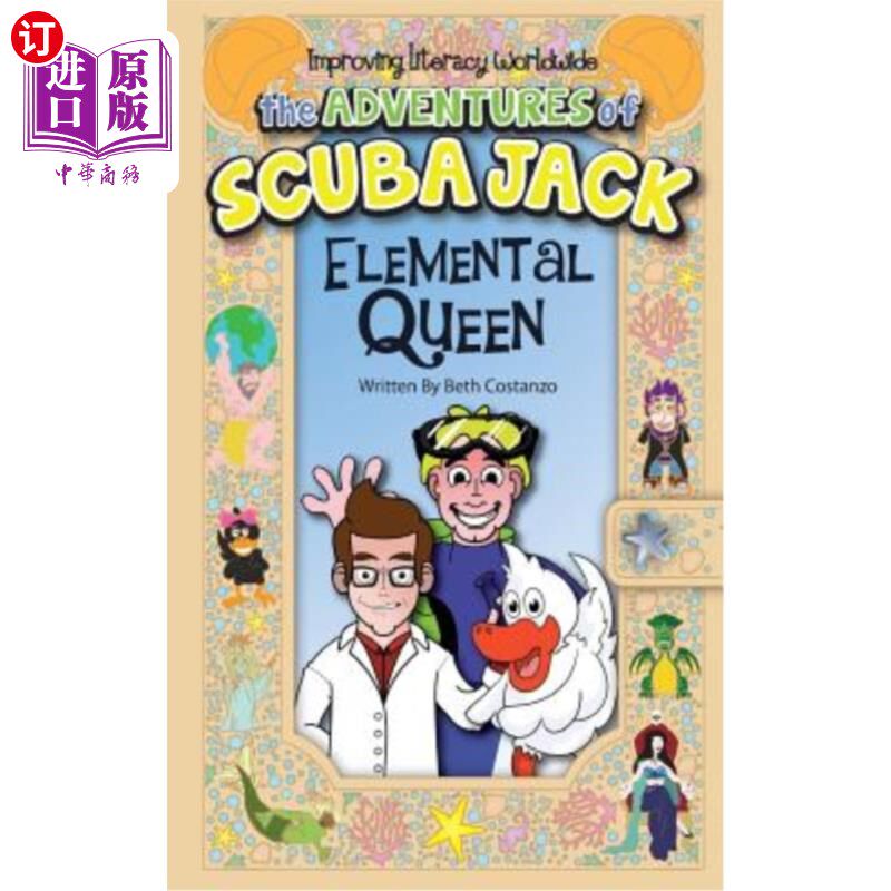 海外直订The Adventures of Scuba Jack: The Elemental Queen 水肺杰克的冒险:元素女王