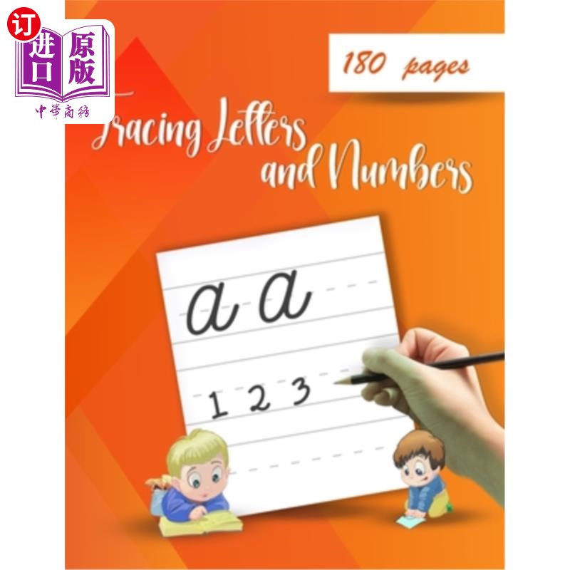 海外直订Tracing Letters and Numbers: Handwriting and Coloring Workbook For Kids 3+, Acti 追踪字母和数字:书写和着色高性价比高么？