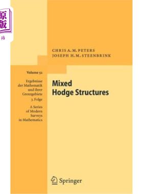 海外直订Mixed Hodge Structures 混合霍奇结构