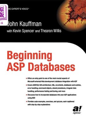 海外直订Beginning ASP Databases 开始ASP数据库