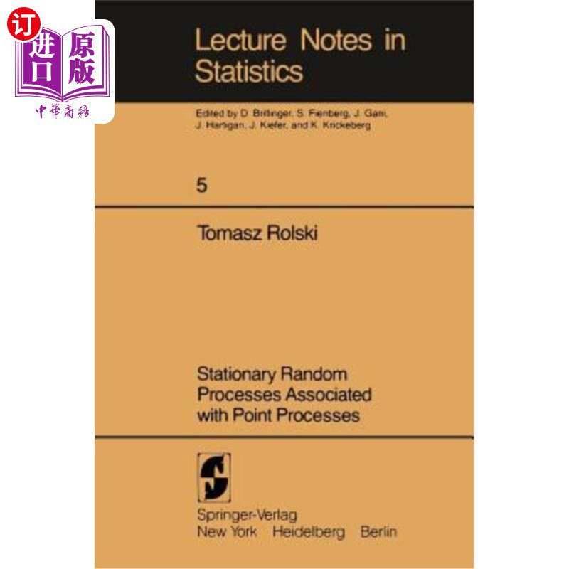 海外直订Stationary Random Processes Associated with Point Processes 与点过程相关的平稳随机过程