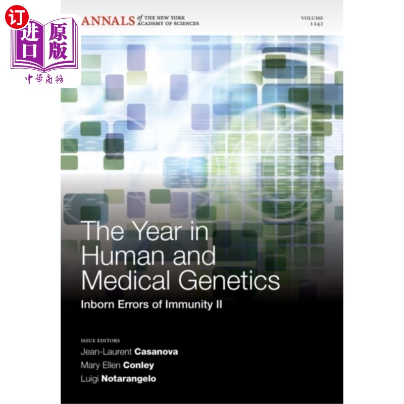 海外直订Year in Human and Medical Genetics - Inborn Erro... 人类和医学遗传学年