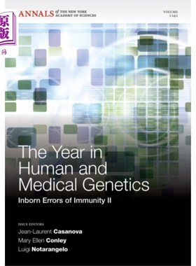 海外直订Year in Human and Medical Genetics - Inborn Erro... 人类和医学遗传学年