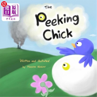 海外直订The Peeking Chick 窥视的小鸡