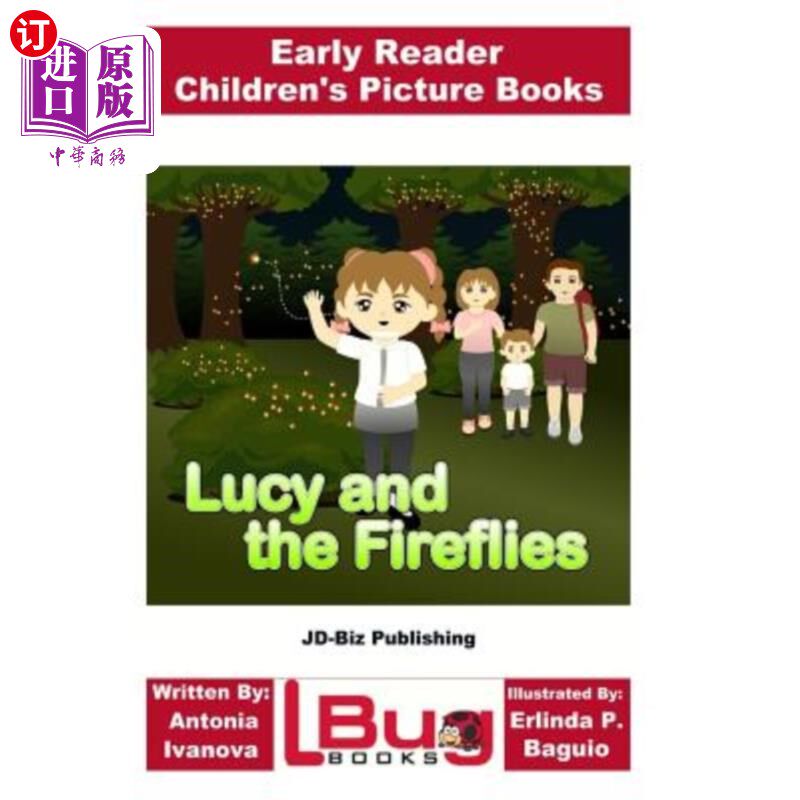 海外直订Lucy and the Fireflies - Early Reader - Children's Picture Books 露西和萤火虫-早期读者-儿童绘本