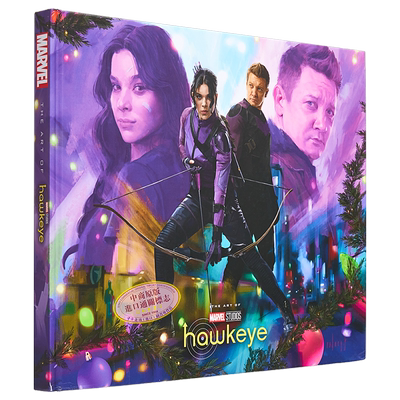 现货 鹰眼漫威工作室设定集 英文原版 Marvel Studios Hawkeye Jess Harrold 漫威英雄设定集 漫威电影设定集【中商原版】