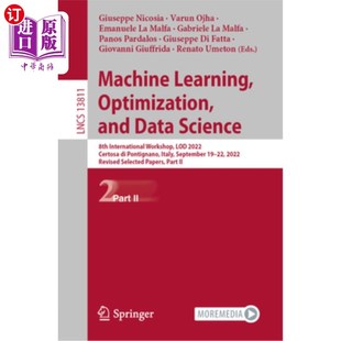 机器学习 and 8th International Science Optimization Data 优化和数据科学 海外直订Machine Conference Learning