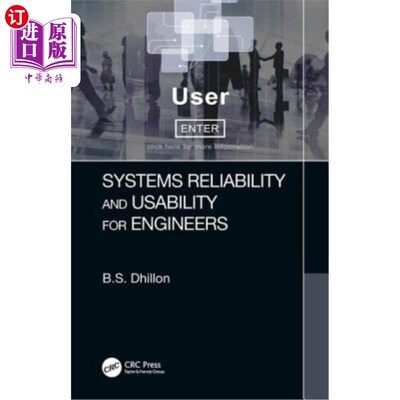 海外直订Systems Reliability and Usability for Engineers 工程师的系统可靠性和可用性