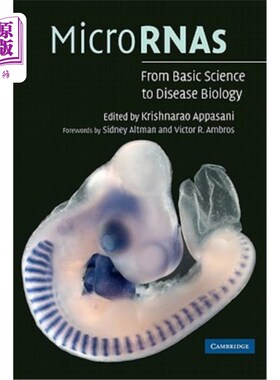 海外直订医药图书Micrornas: From Basic Science to Disease Biology Micrornas：从基础科学到疾病生物学