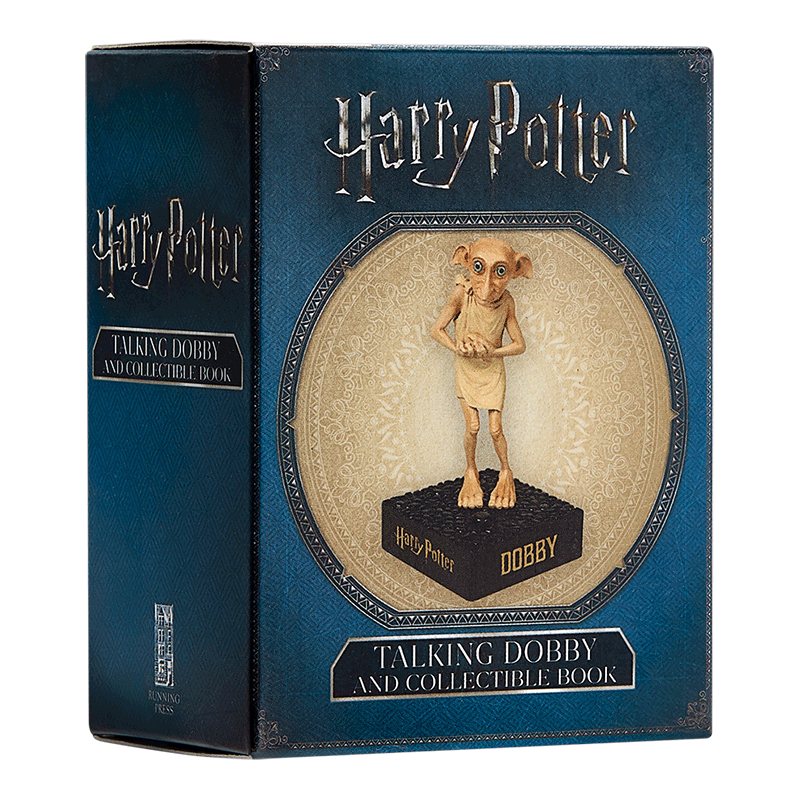 哈利波特 多比套装 有声迷你摆件 Harry Potter Talking Dobby and Collectible Book 英文原版 电影周边【中商原版】