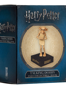 哈利波特 多比套装 有声迷你摆件 Harry Potter Talking Dobby and Collectible Book 英文原版 电影周边【中商原版】