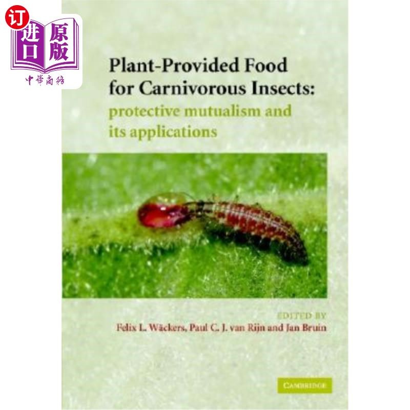 海外直订Plant-Provided Food for Carnivorous Insects 这种植物为食肉昆虫提供食物