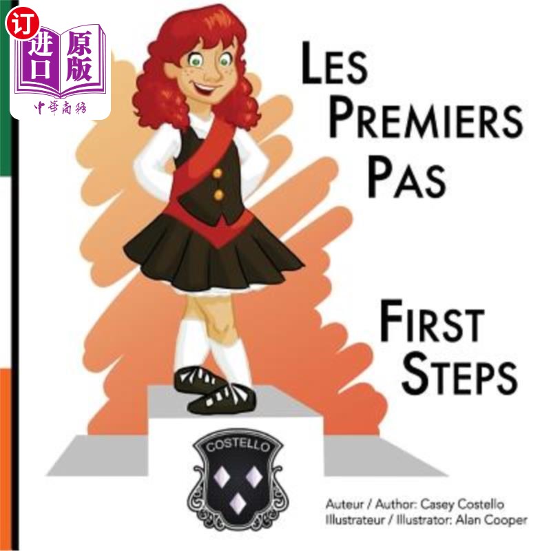 海外直订First Steps: For the love of Irish Dance 第一步：为了对爱尔兰舞蹈的热爱
