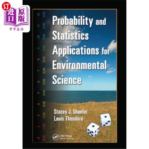 海外直订Probability and Statistics Applications for Environmental Science 环境科学概率论与统计应用“，