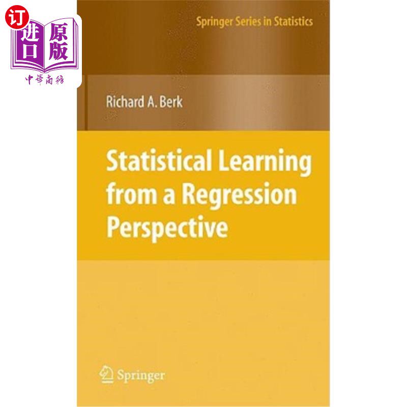 海外直订Statistical Learning from a Regression Perspective 从回归的角度看统计学习