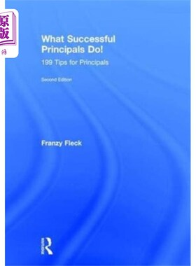 海外直订What Successful Principals Do! 成功的校长都做些什么?