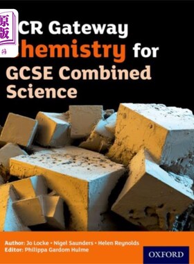 海外直订OCR Gateway Chemistry for GCSE Combined Science Student Book GCSE综合理科学生手册的OCR网关化学
