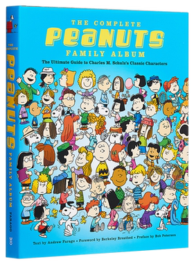 预售 The Complete Peanuts Family Album 英文原版 花生漫画角色指南 史努比 Charles M Schulz Andrew Farago【中商原版】