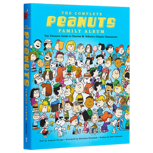 预售 The Complete Peanuts Family Album 英文原版 花生漫画角色指南 史努比 Charles M Schulz Andrew Farago【中商原版】