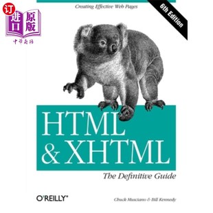 The HTML 海外直订HTML Xhtml Guide 权威指南 Definitive