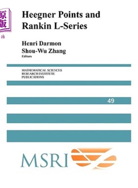 海外直订Heegner Points and Rankin L-Series Heegner点和Rankin l系列